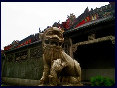 Ancestral Temple of the Chen Family, Chinese lion